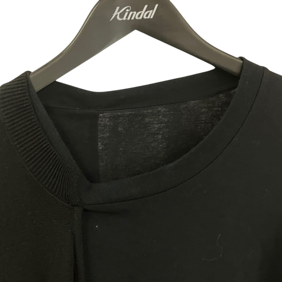 Y’s COTTON JERSEY COMBINATION HALF SLEEVE DRESSドレスYB-K64-046 古着・中古-3枚目のアイテム画像