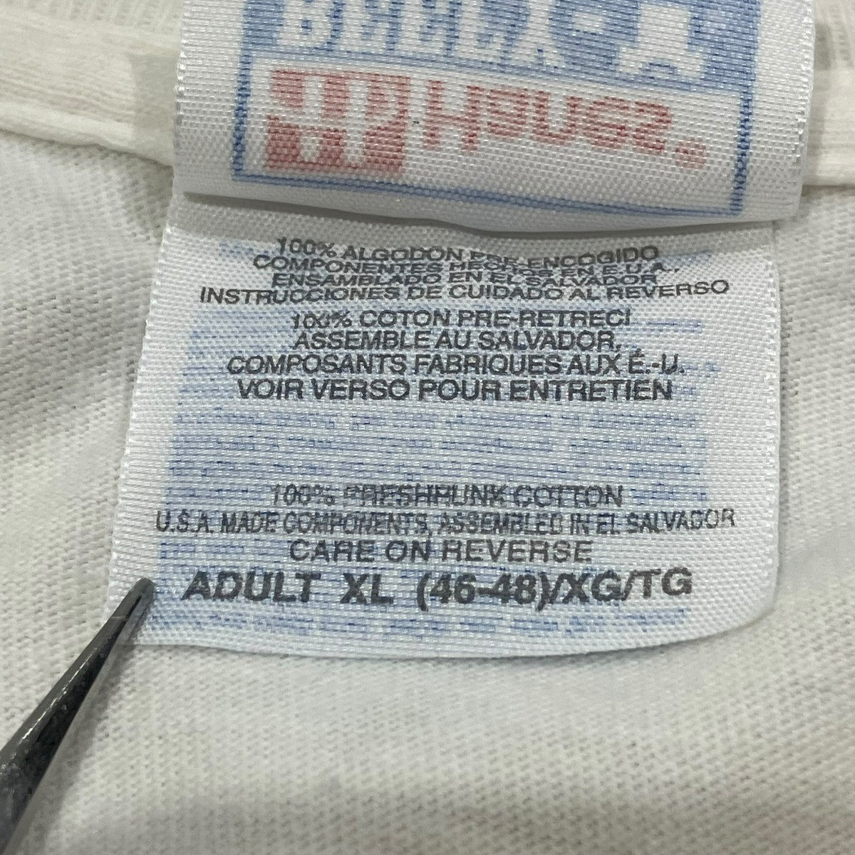 Hanes 90s AppleTシャツ 古着・中古-5枚目のアイテム画像