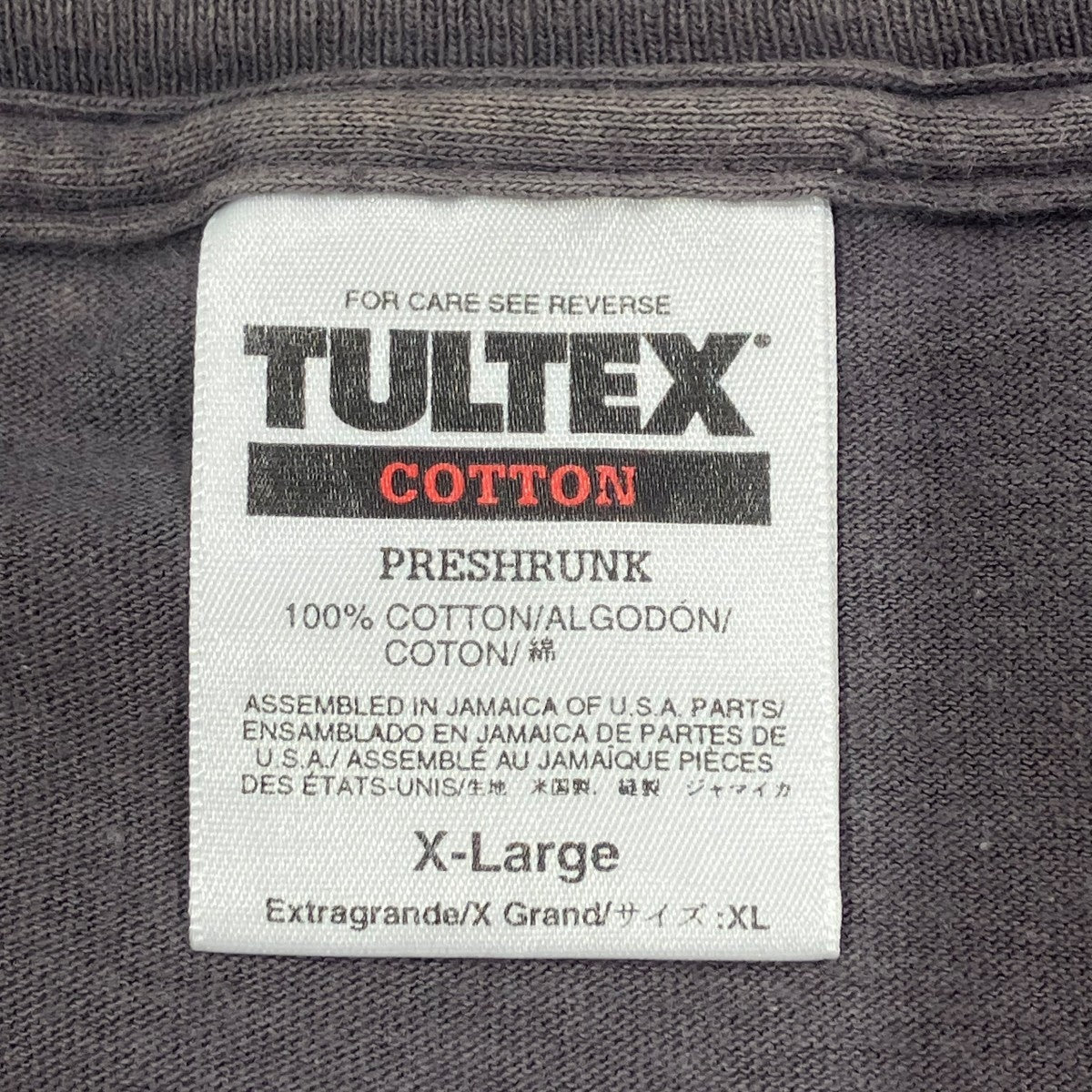 TULTEX 90s Neil YoungTシャツ 古着・中古-5枚目のアイテム画像