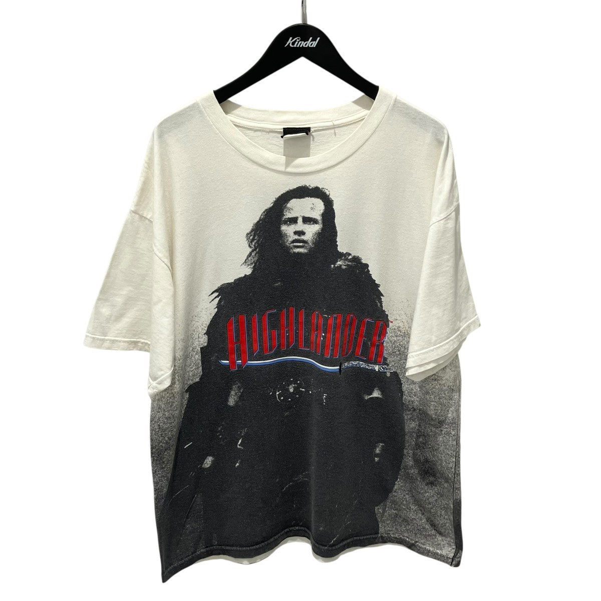 HIGHLANDER 90s USA製 悪魔の戦士ムービーTシャツ 古着・中古-1枚目のアイテム画像