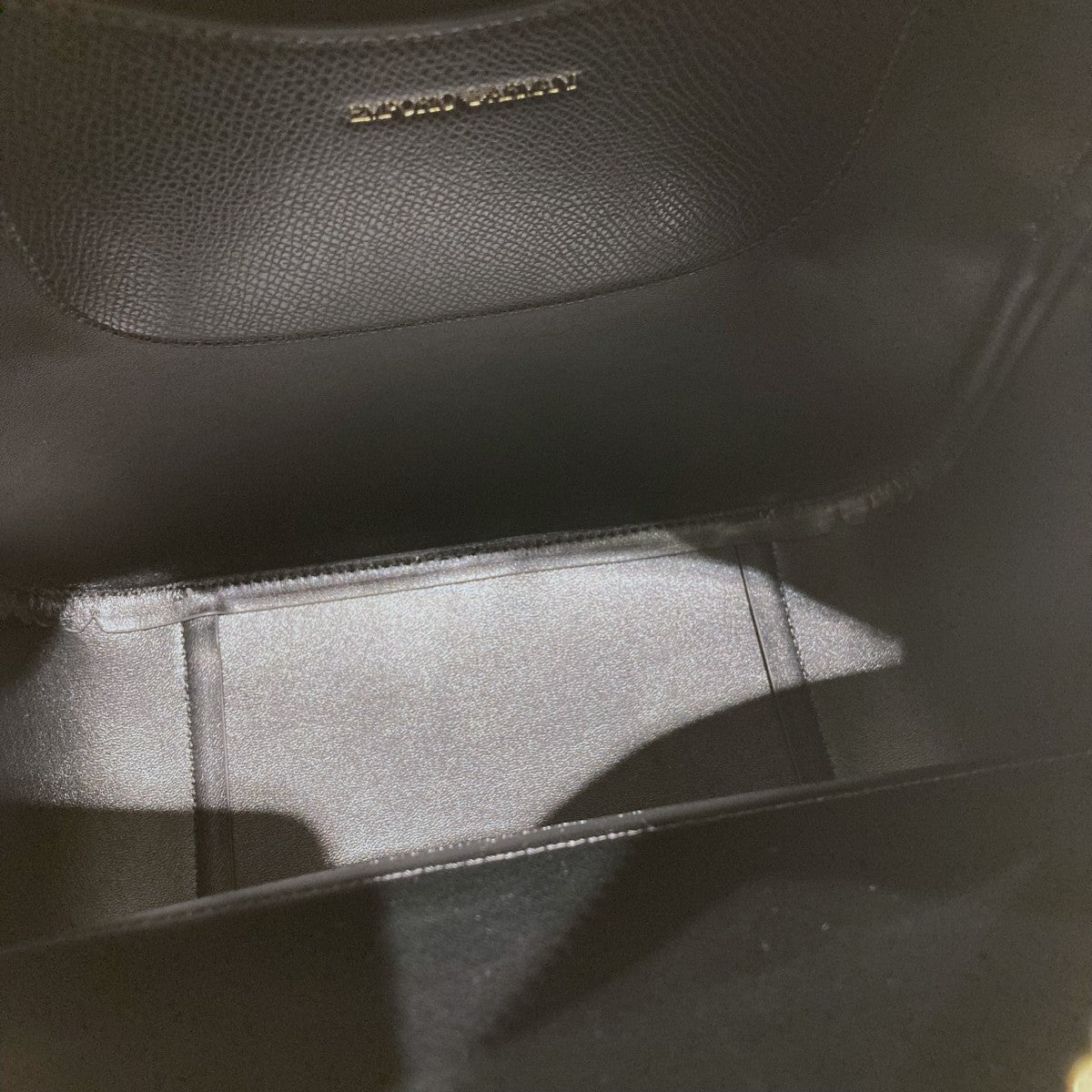 EMPORIO ARMANI レザーミニバックパック 古着・中古-5枚目のアイテム画像