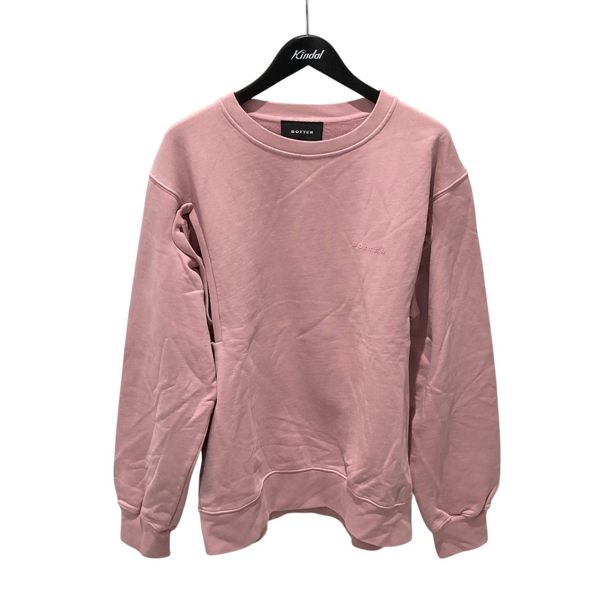 BOTTER CREWNECK WITH HOLESクルーネックスウェットSS2022-6013 古着・中古-1枚目のアイテム画像