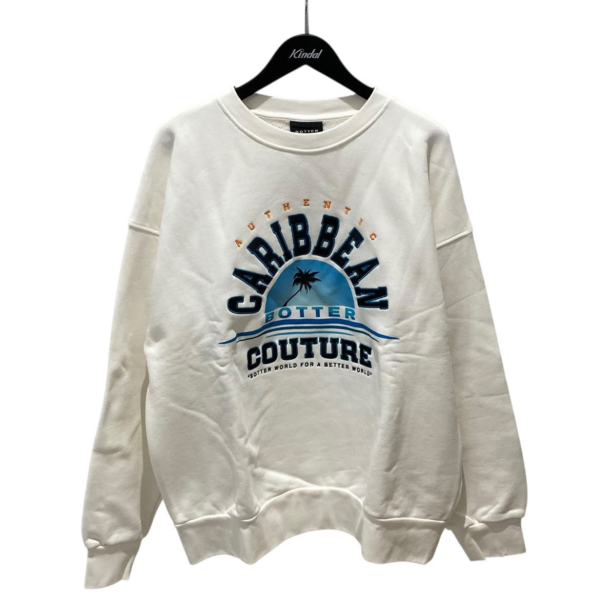 CARIBBEAN COUTURE COLLEGE CREWNECK SWEATERクルーネックスウェット6014B J006