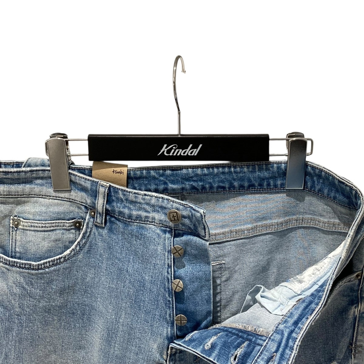 Ksubi CHITCH PUNK BLUE THRASHEDデニムパンツ 古着・中古-3枚目のアイテム画像