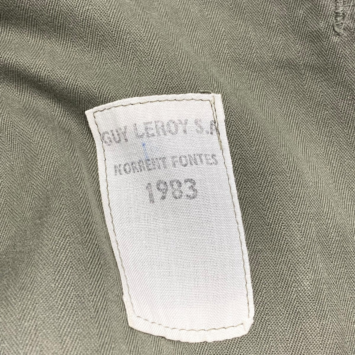 French Army 80sオールインワン 古着・中古-8枚目のアイテム画像