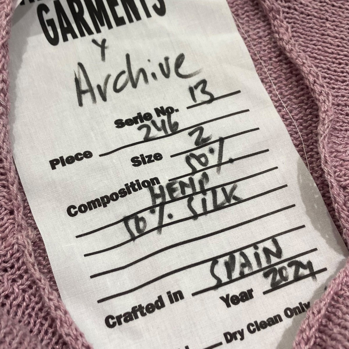 GABRIELA COLL GARMENTS プルオーバーニット246 古着・中古-5枚目のアイテム画像