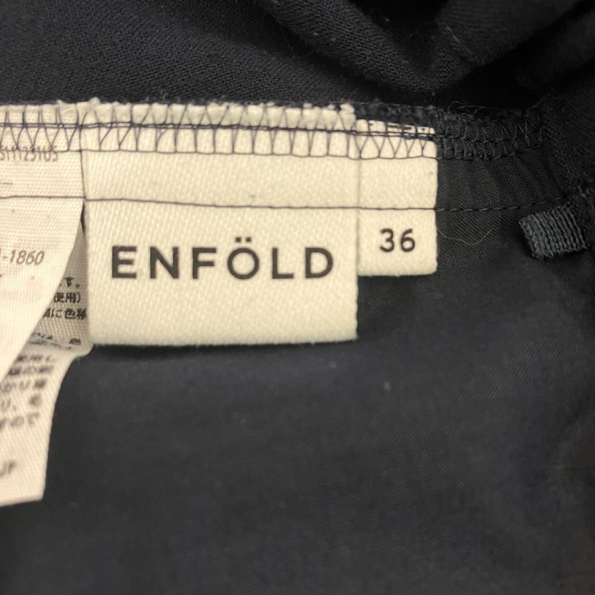 ENFOLD 300BS631-1860ワイドパンツ 古着・中古-6枚目のアイテム画像