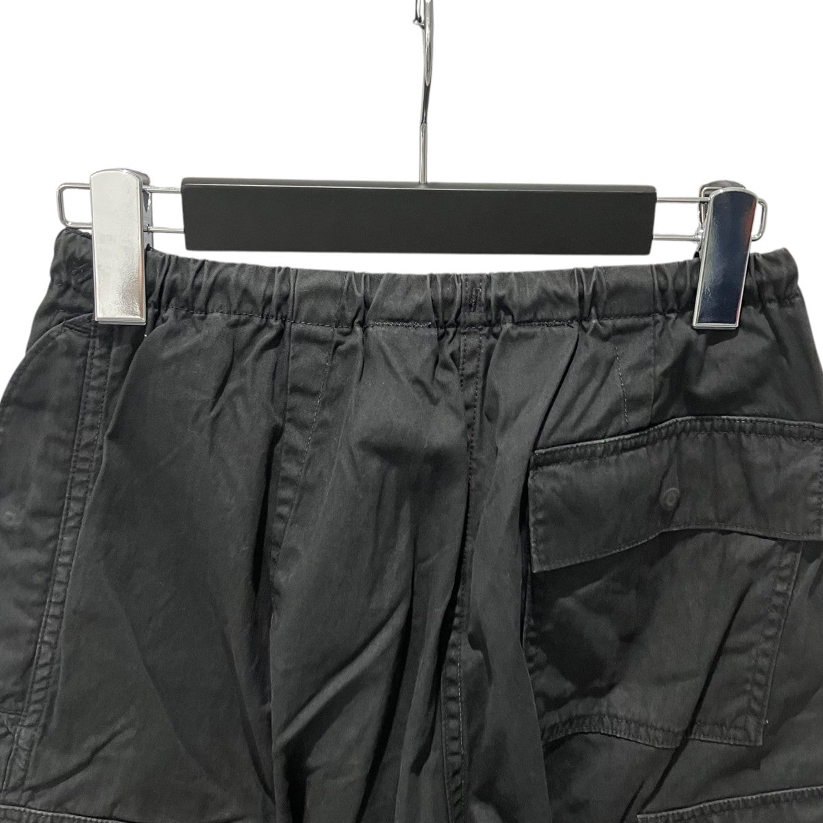 HYKE(ハイク) 251-13305 M-51 SHELL PANTSカーゴパンツ ブラック