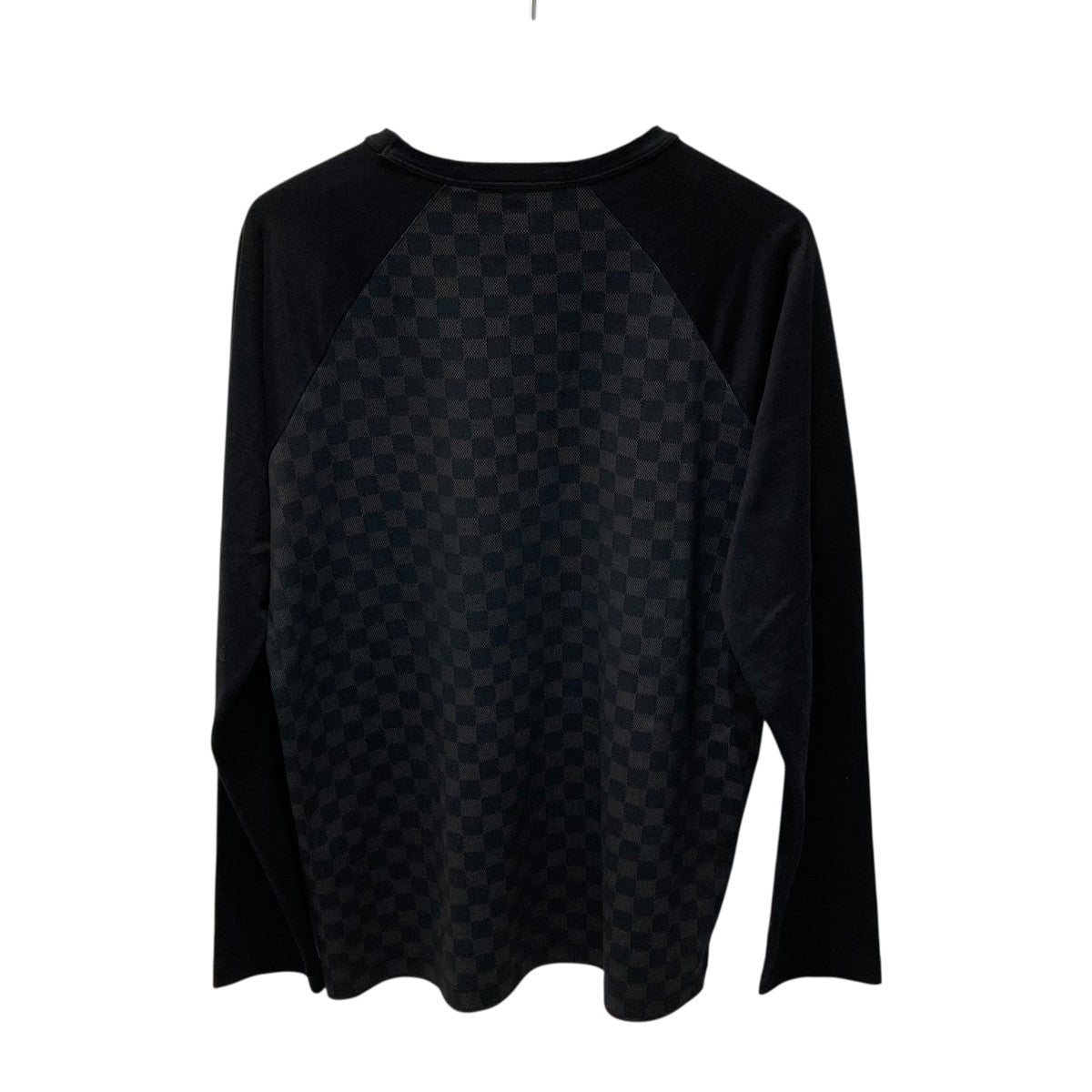 LOUIS VUITTON ダミエ柄 ラグランTシャツ カットソー LOUIS VUITTON(ルイヴィトン) ラグランL S TEEダミエ柄ロングスリーブT