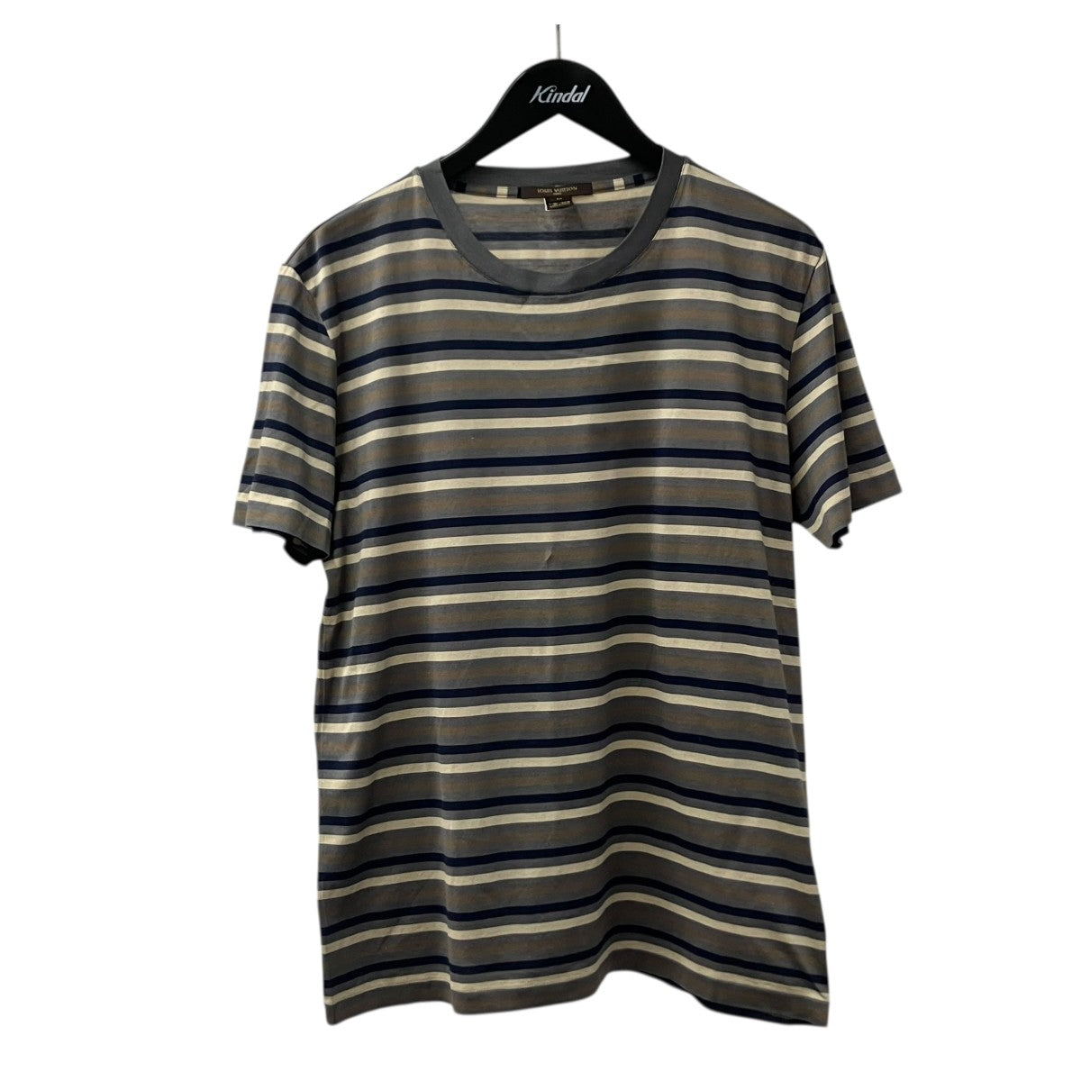 LOUIS VUITTON VINTAGE コットンボーダーTシャツTシャツ 古着・中古-1枚目のアイテム画像