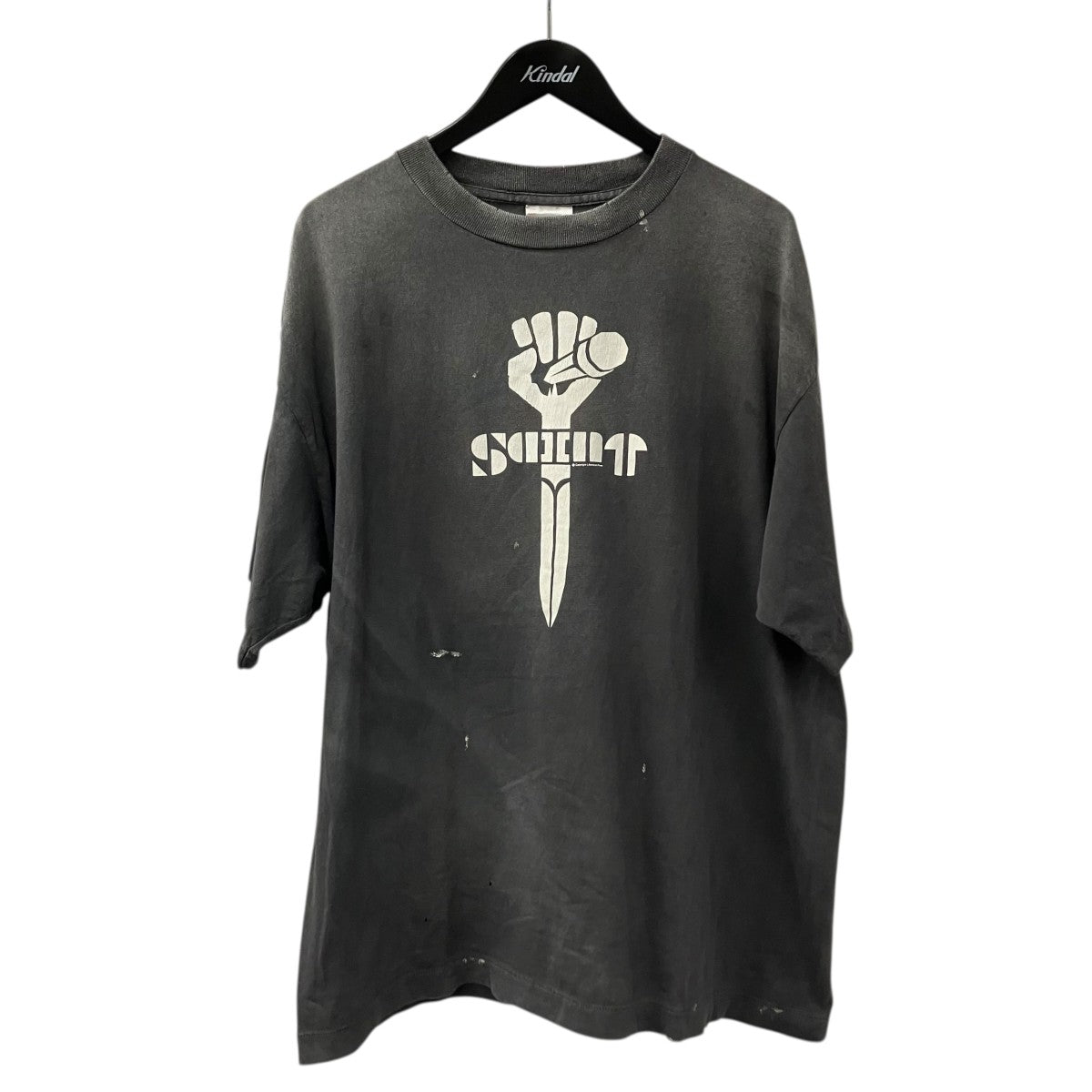 SAINT MICHAEL 25AWSS TEE FISTTシャツSM-HR1-0000-001 古着・中古-1枚目のアイテム画像