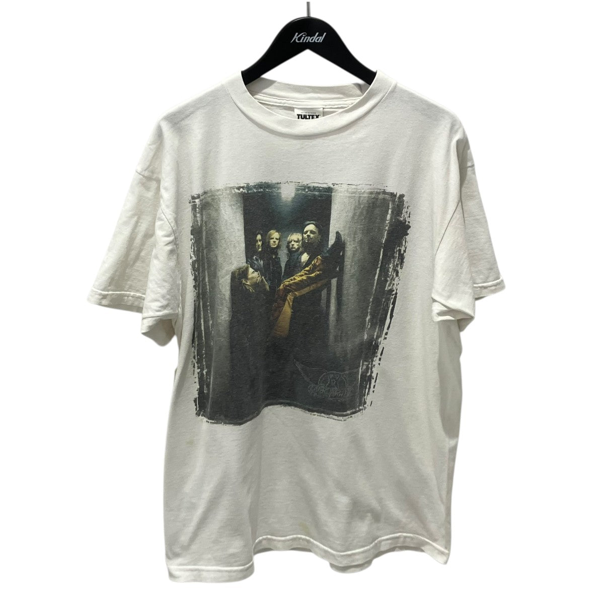 TULTEX 90s Aerosmith Nine Lives WORLD TOURTシャツ 古着・中古-1枚目のアイテム画像