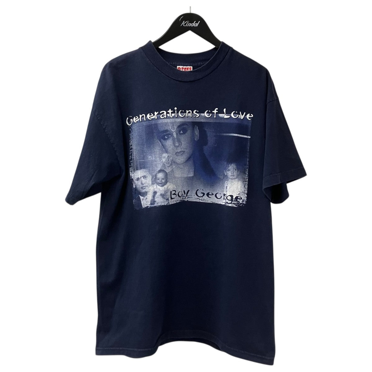 Q-TEES 90s BOY GEORGE culture club generations of love TourTシャツ 古着・中古-1枚目のアイテム画像