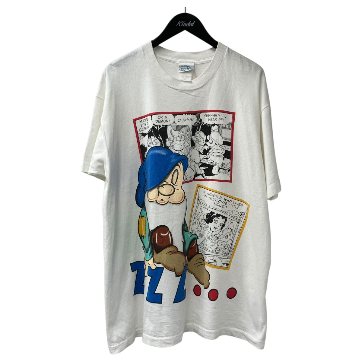 Disney 90s 白雪姫 七人の小人 Snow White and the Seven DwarfsTシャツ 古着・中古-1枚目のアイテム画像