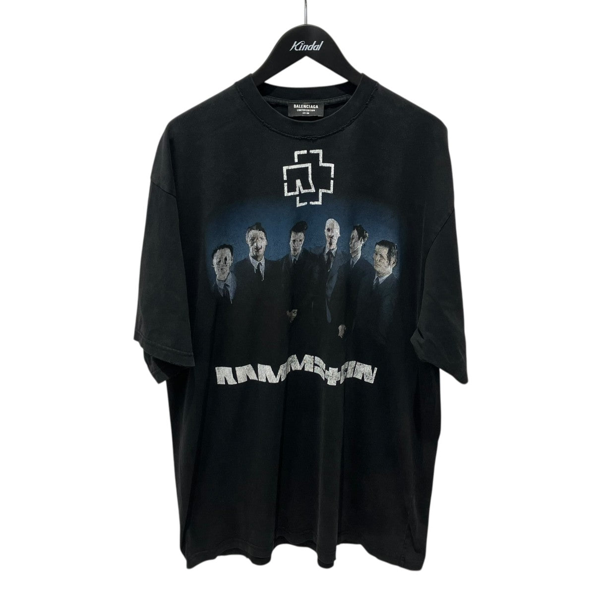 BALENCIAGA 21SSRammstein Tee 世界400着限定Tシャツ651795 古着・中古-1枚目のアイテム画像