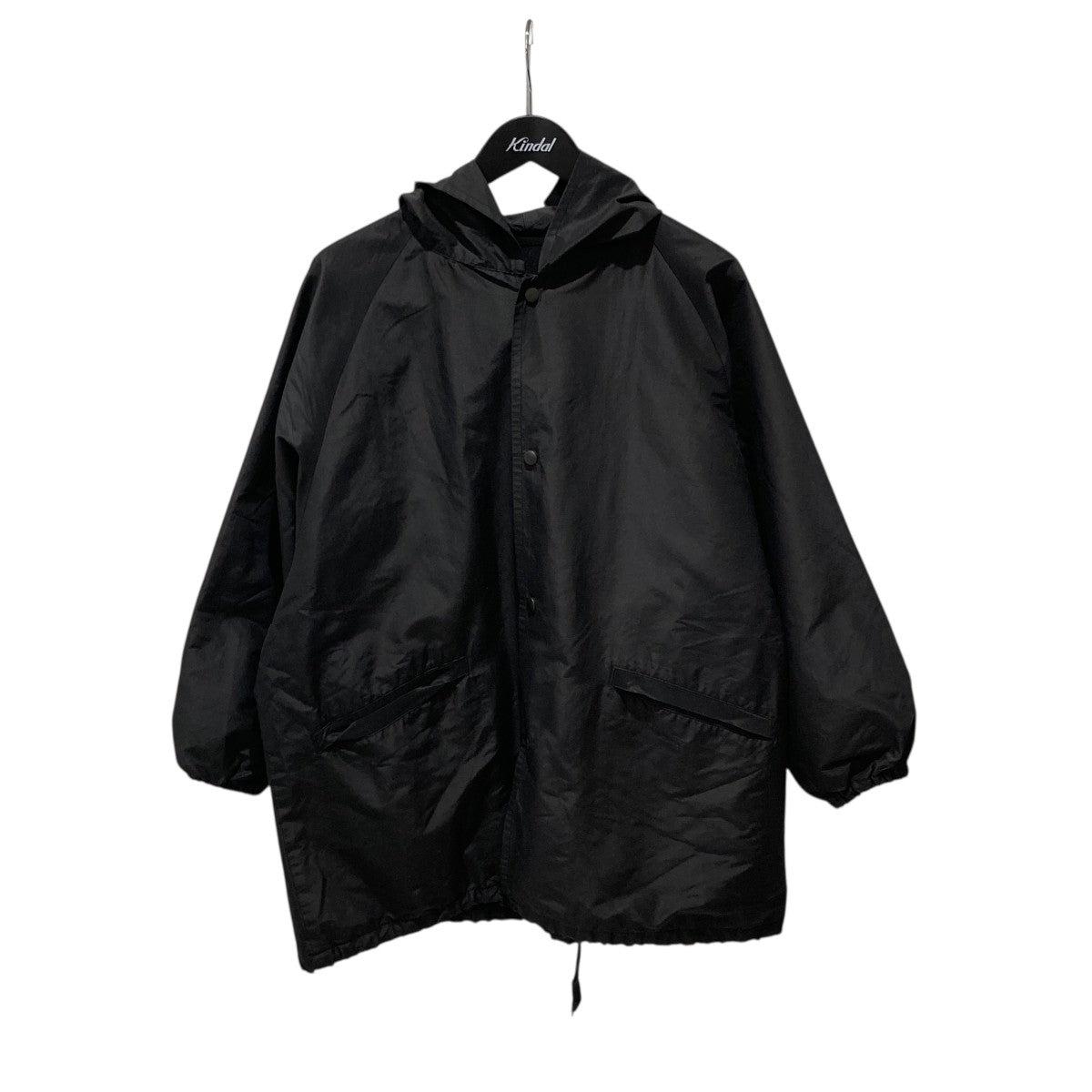 コットンシルクフーデッドコートT01-04003