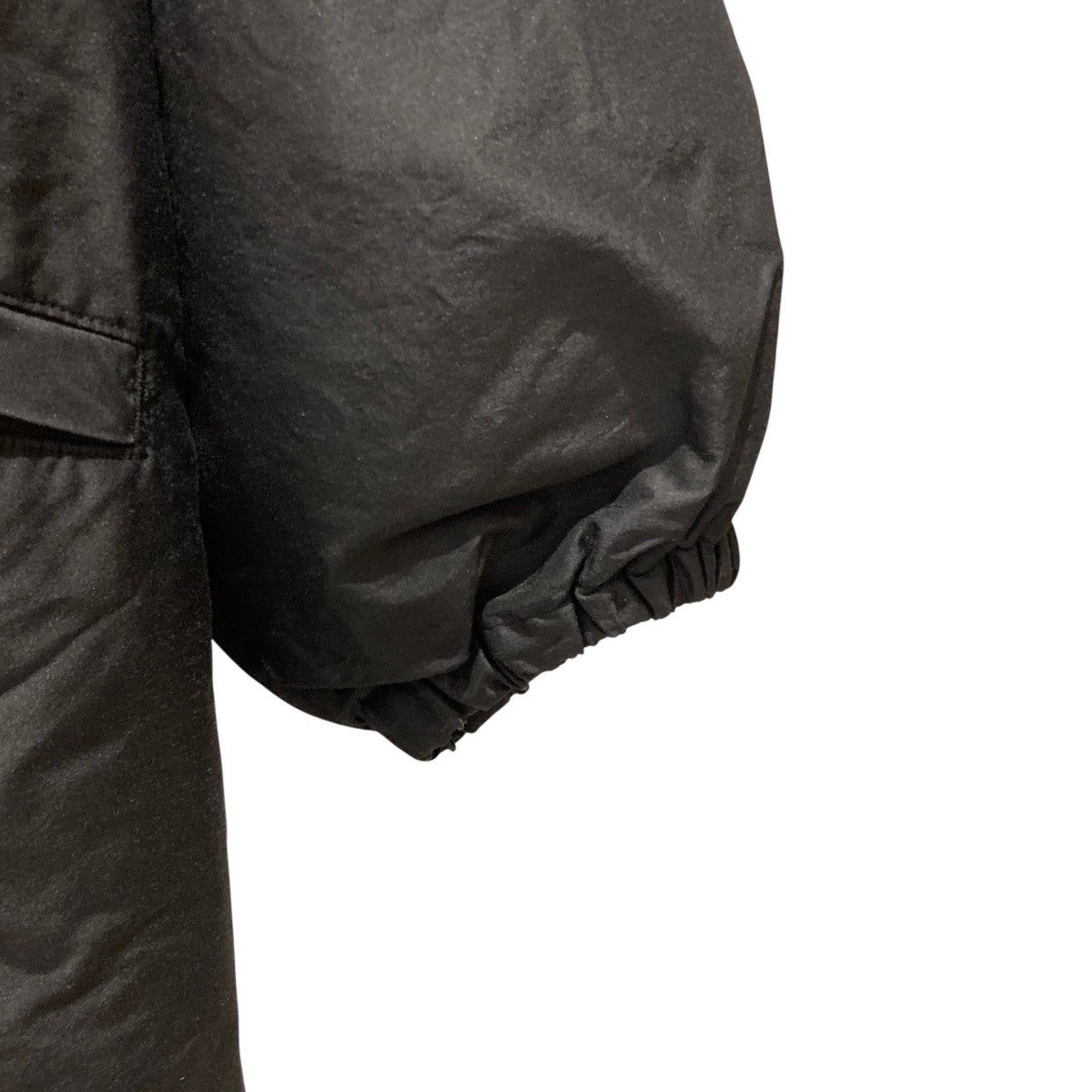 COMOLI コットンシルクフーデッドコートT01-04003 古着・中古-4枚目のアイテム画像