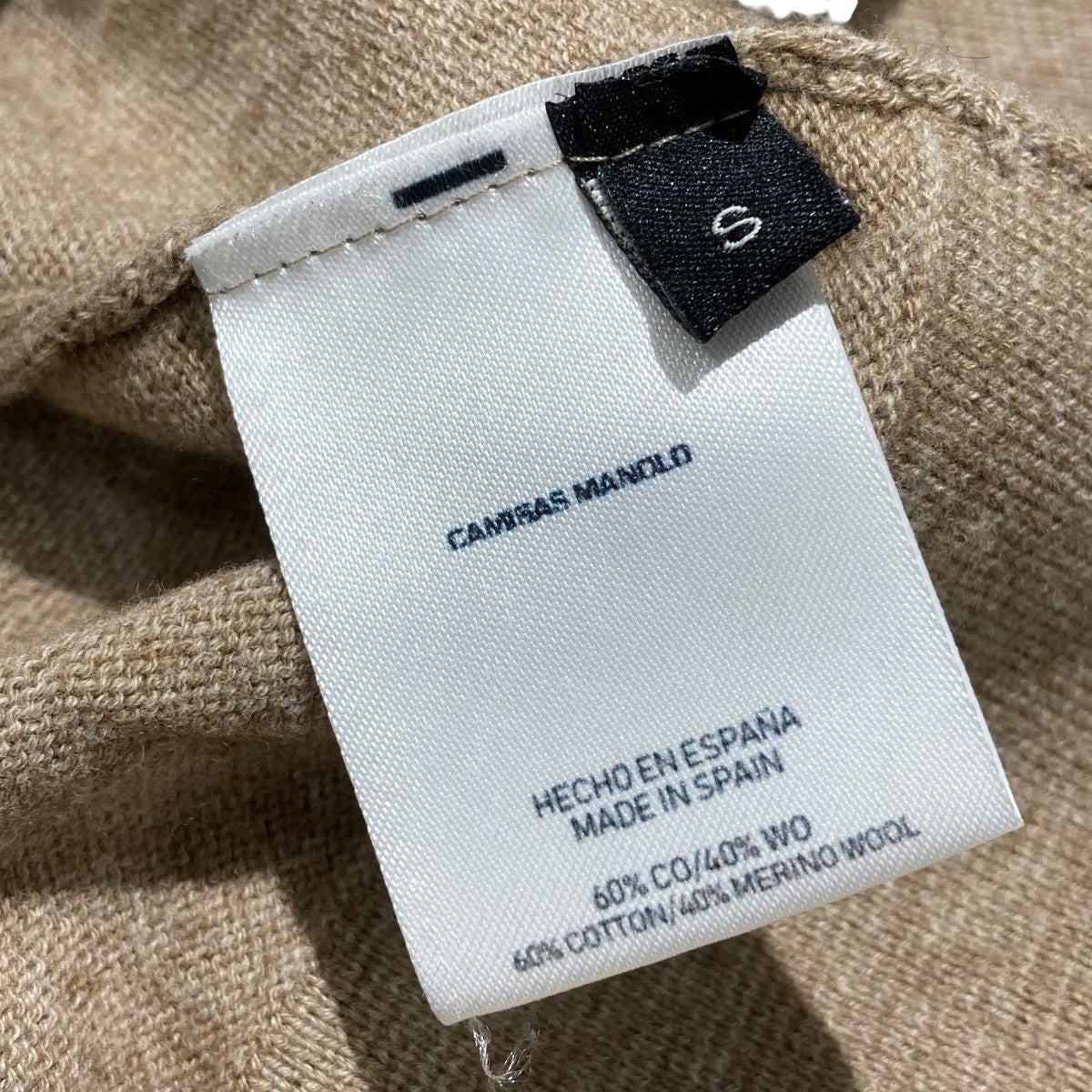 CAMISAS MANOLO INOX KNITTED SHIRTニットシャツ 古着・中古-5枚目のアイテム画像