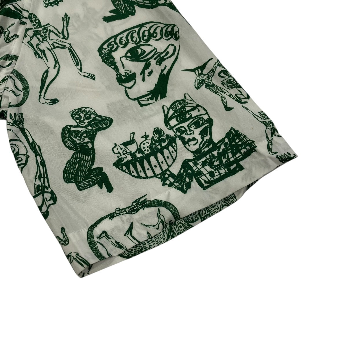 CHARLES JEFFREY LOVERBOY HAWAIIAN SHIRT MEDALLION SHIRTING半袖シャツ 古着・中古-4枚目のアイテム画像