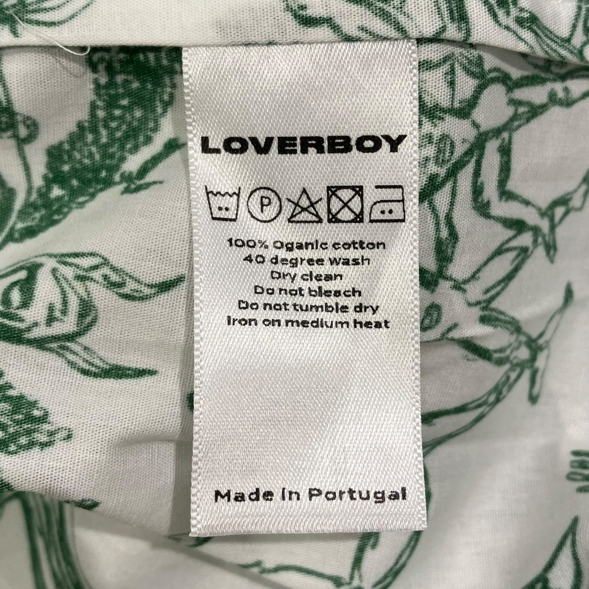 CHARLES JEFFREY LOVERBOY HAWAIIAN SHIRT MEDALLION SHIRTING半袖シャツ 古着・中古-6枚目のアイテム画像