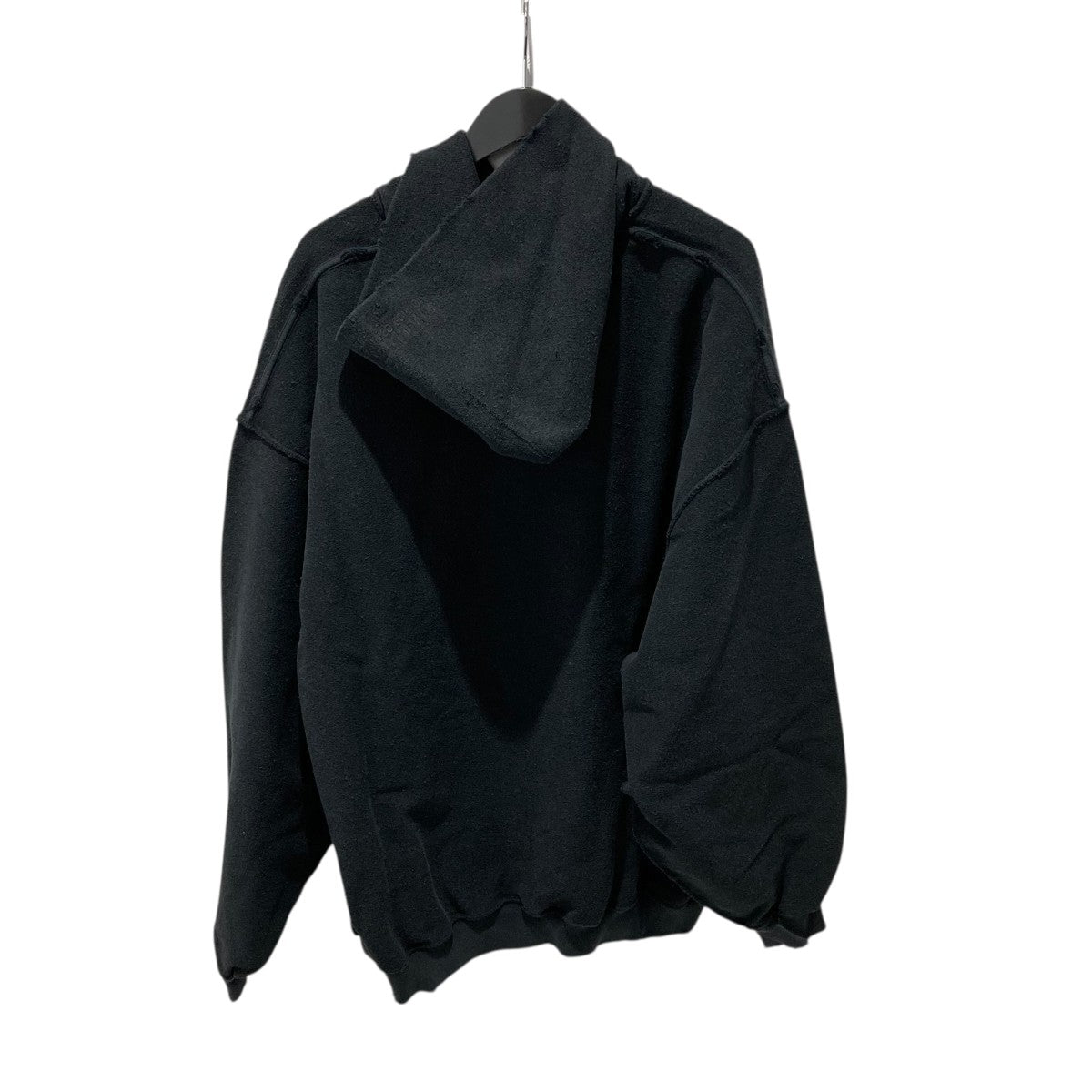 VETEMENTS DESTROYED JERK hoodieプルオーバーパーカーUE63HD320B 古着・中古-2枚目のアイテム画像