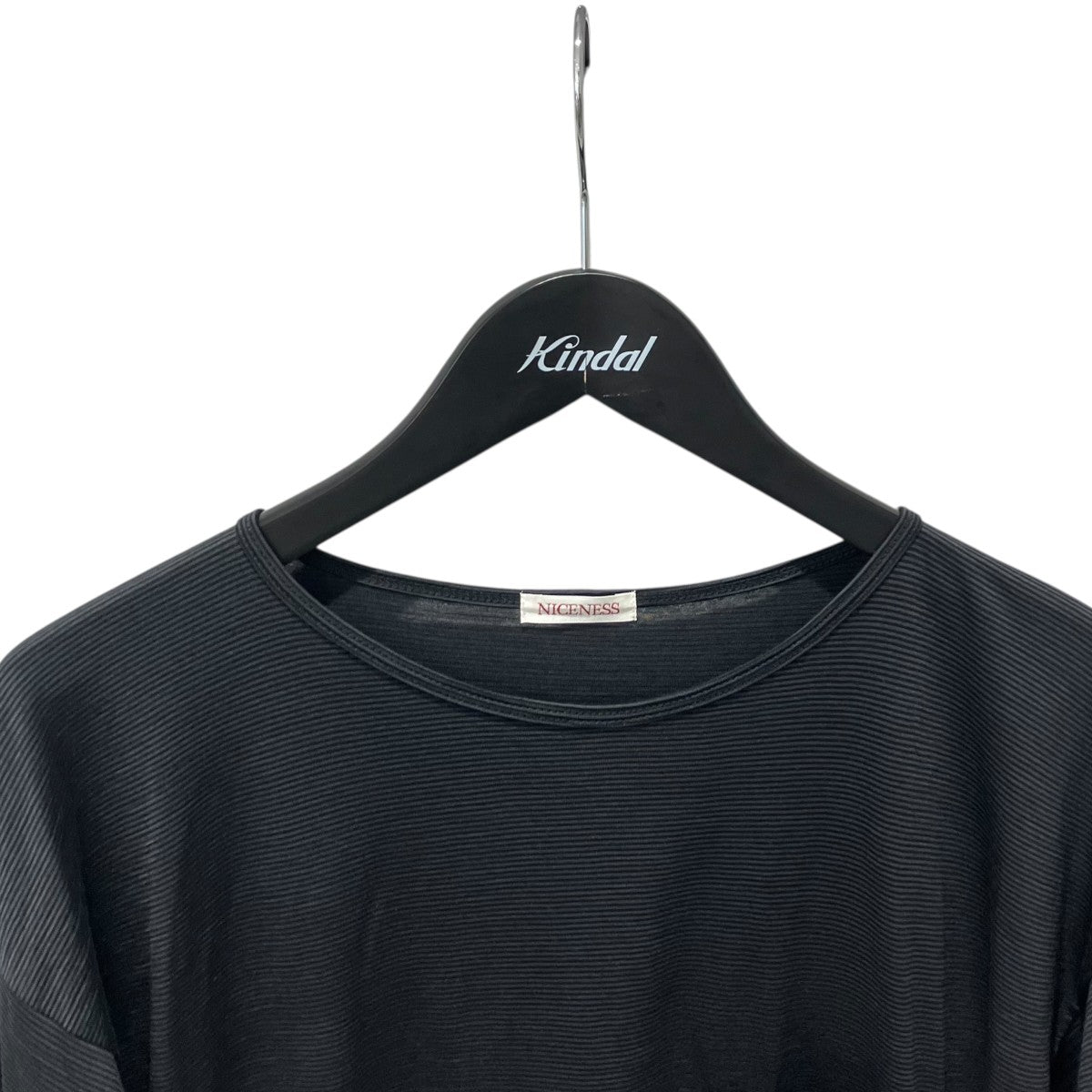NICENESS R．SANDIN Stripe Wool Pocket T-ShirtTシャツNN-3402J15 古着・中古-3枚目のアイテム画像