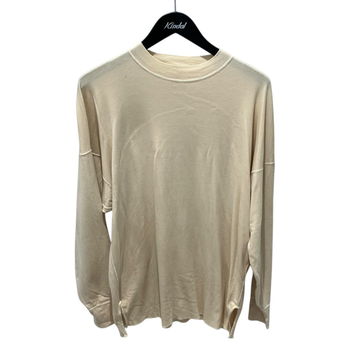 YE AND NEWMAN コットンL S TEE長袖TシャツUN01-IL-EC-2-2-06-23 古着・中古-1枚目のアイテム画像