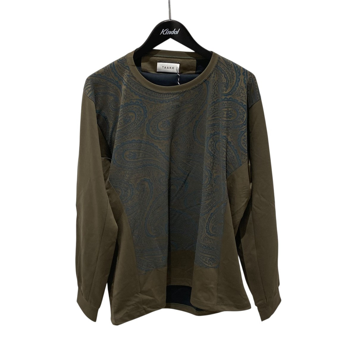 TAAKK 21AWPAISLEY LONG T-SHIRT長袖TシャツTA21AW-JR036 古着・中古-1枚目のアイテム画像