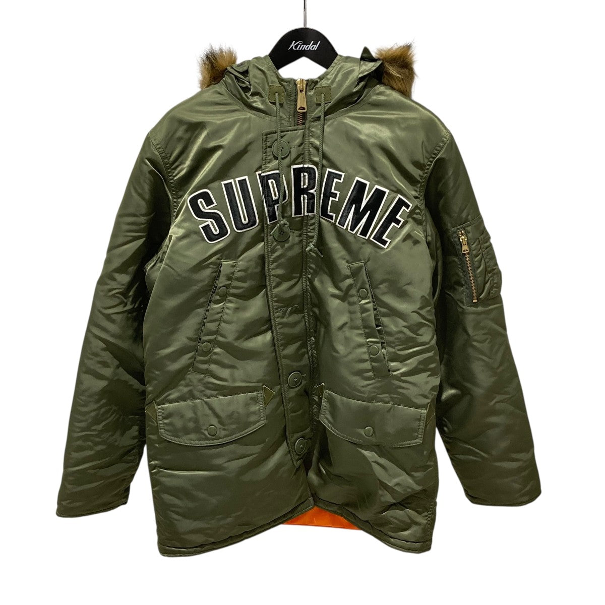 Supreme 16AWN-3B ARC LOGOミリタリージャケット 古着・中古-1枚目のアイテム画像