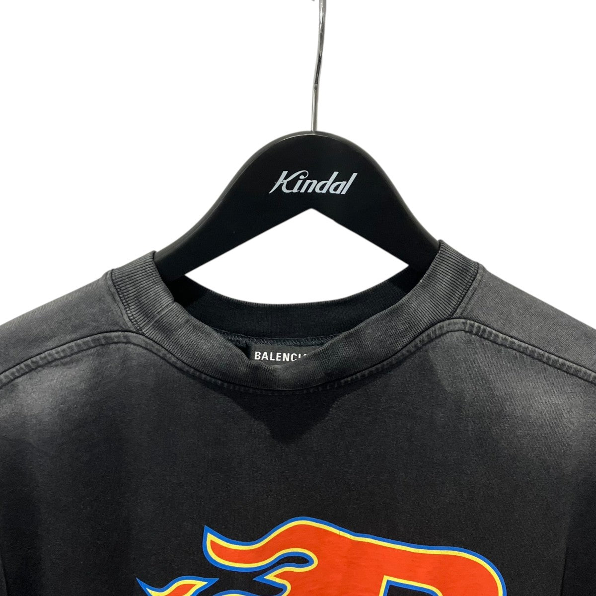 BALENCIAGA 21SSFlame print TEETシャツ656978 古着・中古-3枚目のアイテム画像