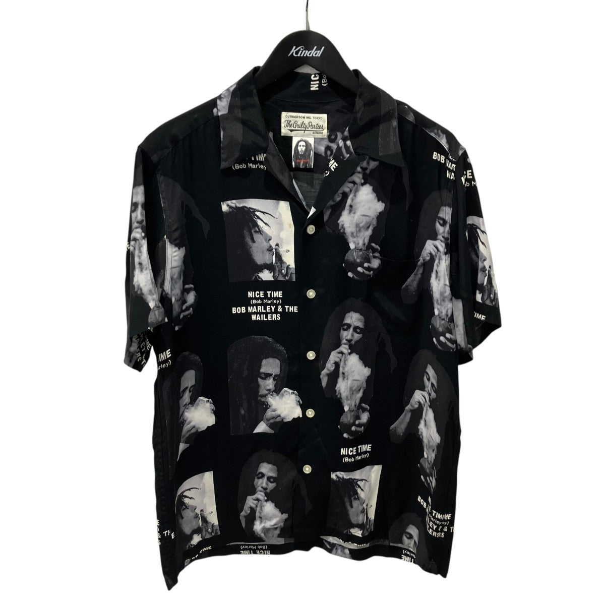 WACKO MARIA bob marley半袖シャツ 古着・中古-1枚目のアイテム画像