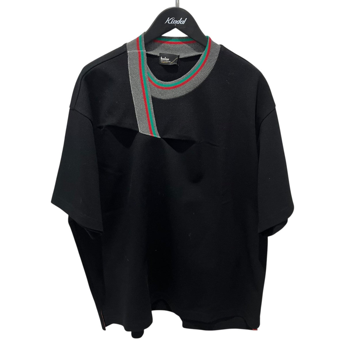 kolor／BEACON 鹿の子ドッキングTシャツTシャツ23WCM-T06203 古着・中古-1枚目のアイテム画像