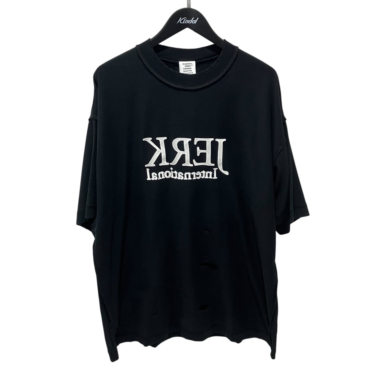 VETEMENTS Im Not Doing Shit TodayTシャツUE63TR320B 古着・中古-1枚目のアイテム画像