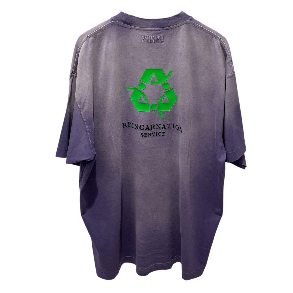 VETEMENTS Im Not Doing Shit TodayTシャツUE63TR320L 古着・中古-2枚目のアイテム画像