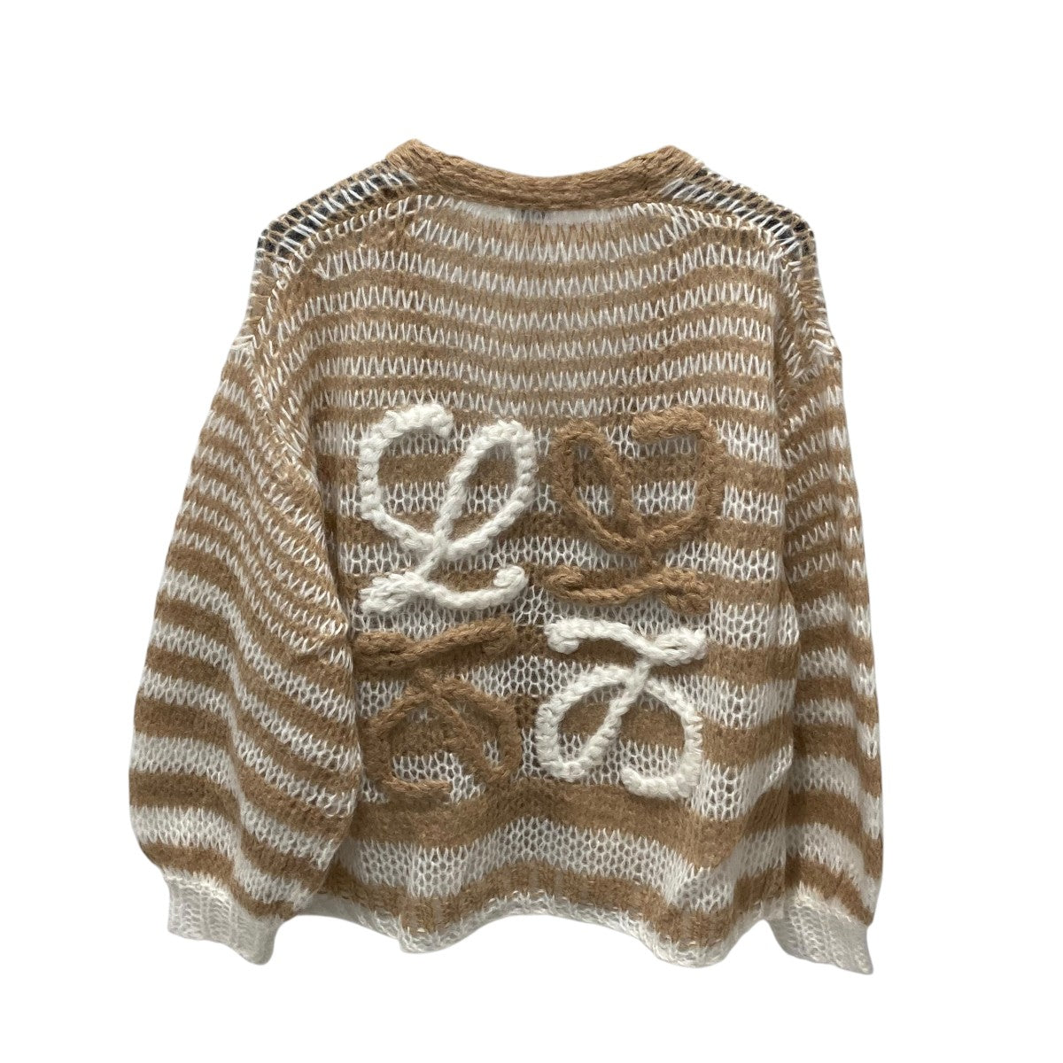 LOEWE Anagram CardiganニットカーディガンS359Y16K70 古着・中古-2枚目のアイテム画像