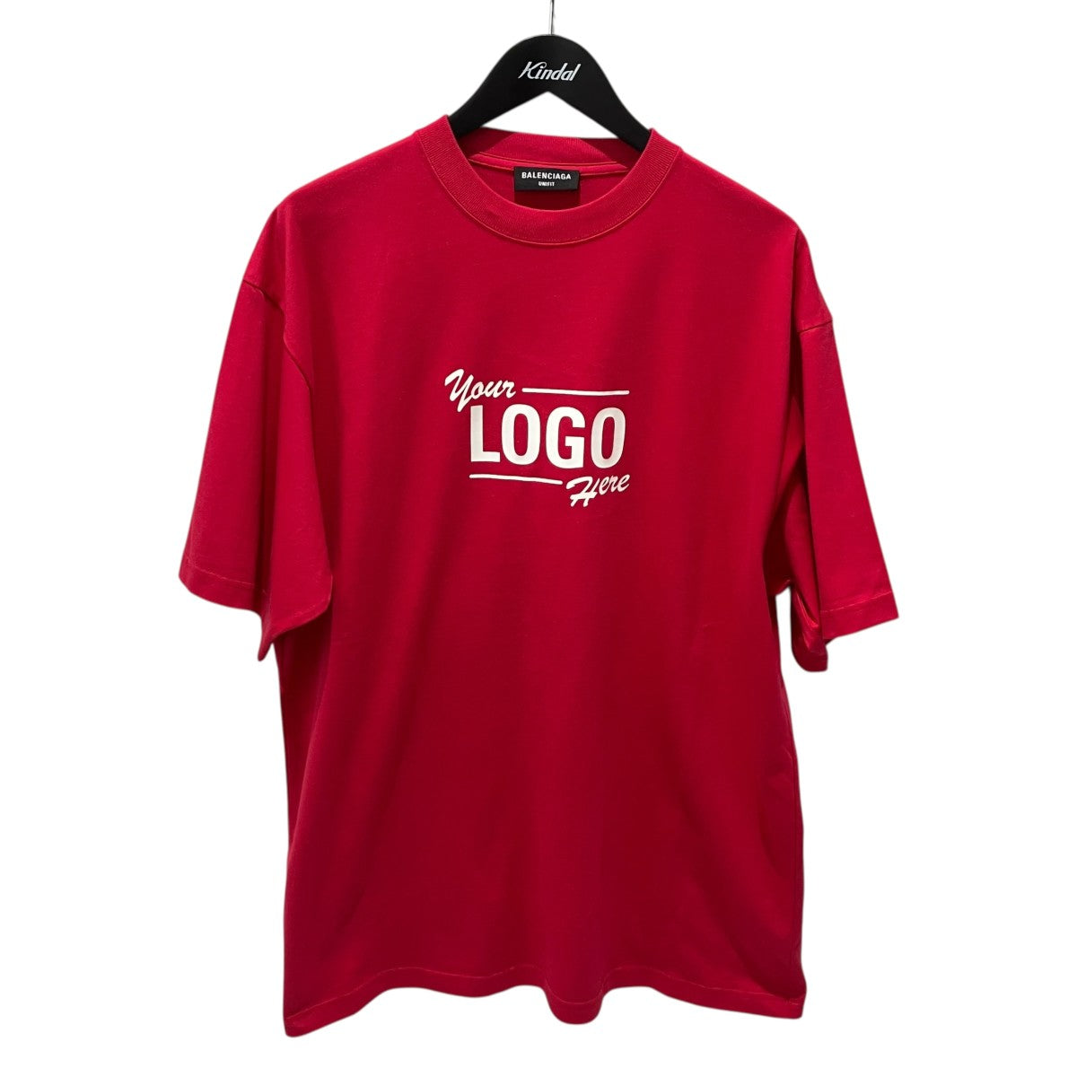 BALENCIAGA 21SSLogo Here Flatground T-ShirtTシャツ651795 古着・中古-1枚目のアイテム画像