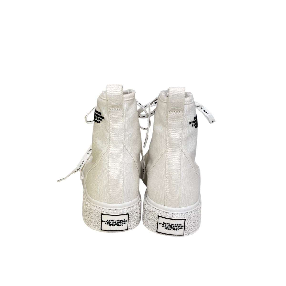 MARC JACOBS ザ キャンバス ハイ トップ スニーカー2S4FSN023F02