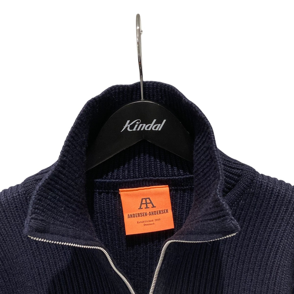 Andersen-Andersen(アンデルセンアンデルセン) NAVY FULL-ZIP POCKETS
