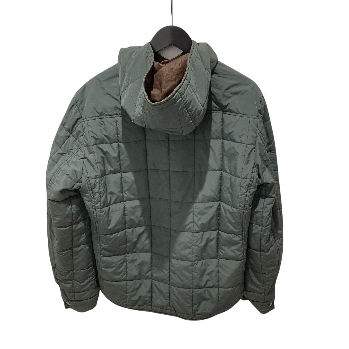 BRUNELLO CUCINELLI レザーリバーシブルブルゾン 古着・中古-4枚目のアイテム画像