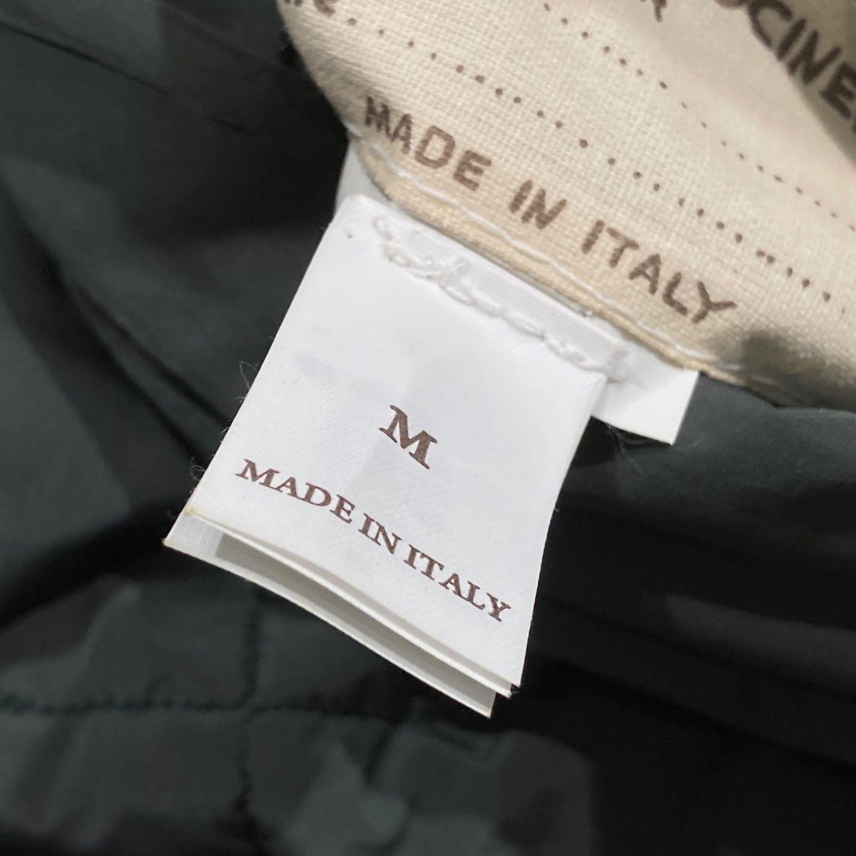 BRUNELLO CUCINELLI レザーリバーシブルブルゾン 古着・中古-9枚目のアイテム画像