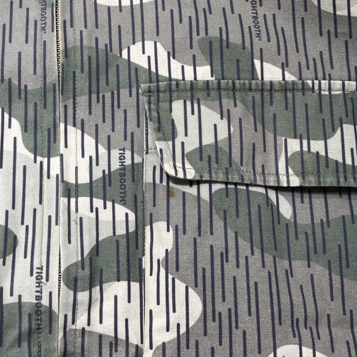 TIGHTBOOTH PRODUCTION 23AWRAIN CAMO BDU SWING TOPスウィングトップFW23-JK08 古着・中古-5枚目のアイテム画像