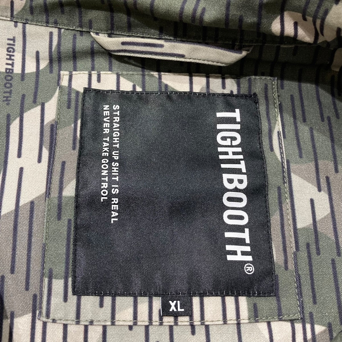 TIGHTBOOTH PRODUCTION 23AWRAIN CAMO BDU SWING TOPスウィングトップFW23-JK08 古着・中古-6枚目のアイテム画像