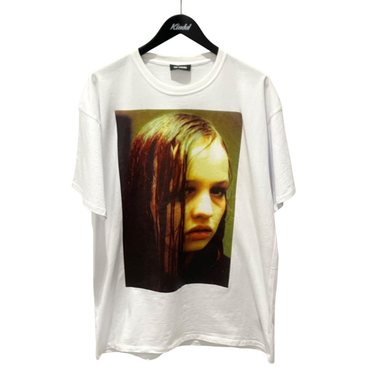 RAF SIMONS×Christiane WET HAIR TEETシャツ 古着・中古-1枚目のアイテム画像