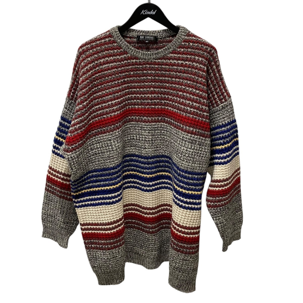 RAF SIMONS 04AWWave期クルーンネックニット 古着・中古-1枚目のアイテム画像