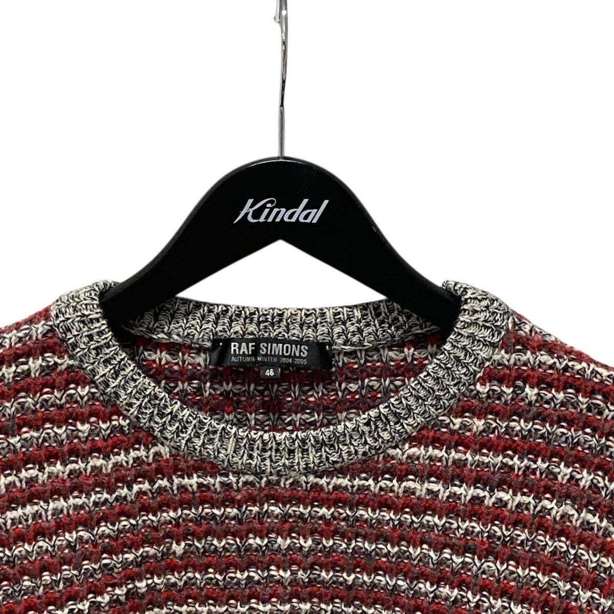 RAF SIMONS 04AWWave期クルーンネックニット 古着・中古-3枚目のアイテム画像