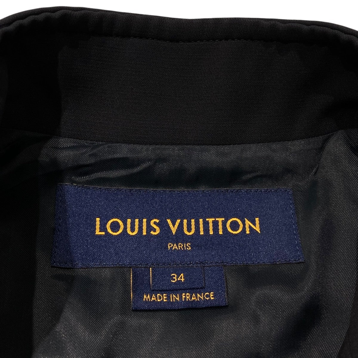 LOUIS VUITTON フロント装飾 エポーレットスタンドカラーコートFGMA86HZM 古着・中古-5枚目のアイテム画像
