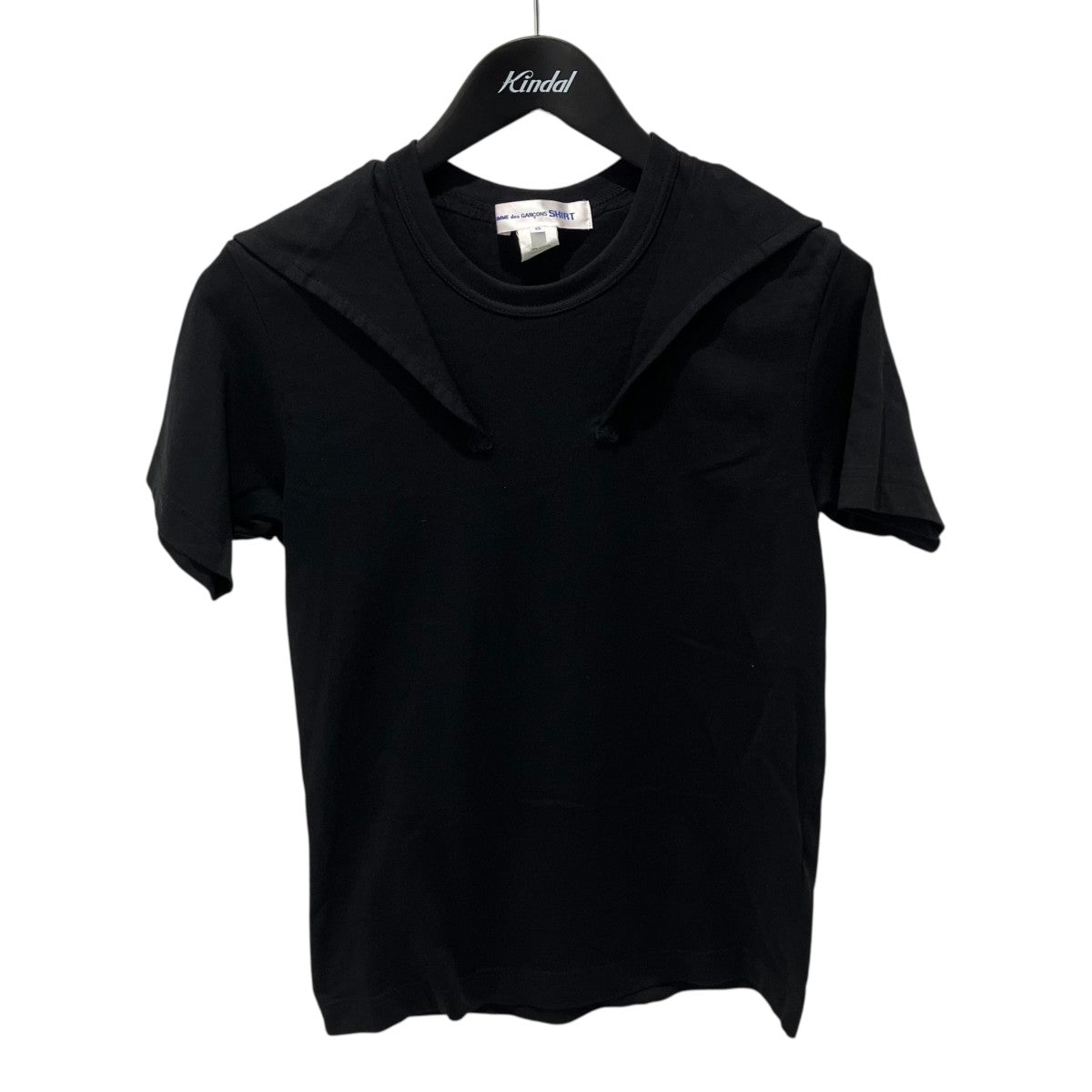 COMME des GARCONS SHIRT 20SSS28114 セーラーカラー半袖カットソー 古着・中古-1枚目のアイテム画像