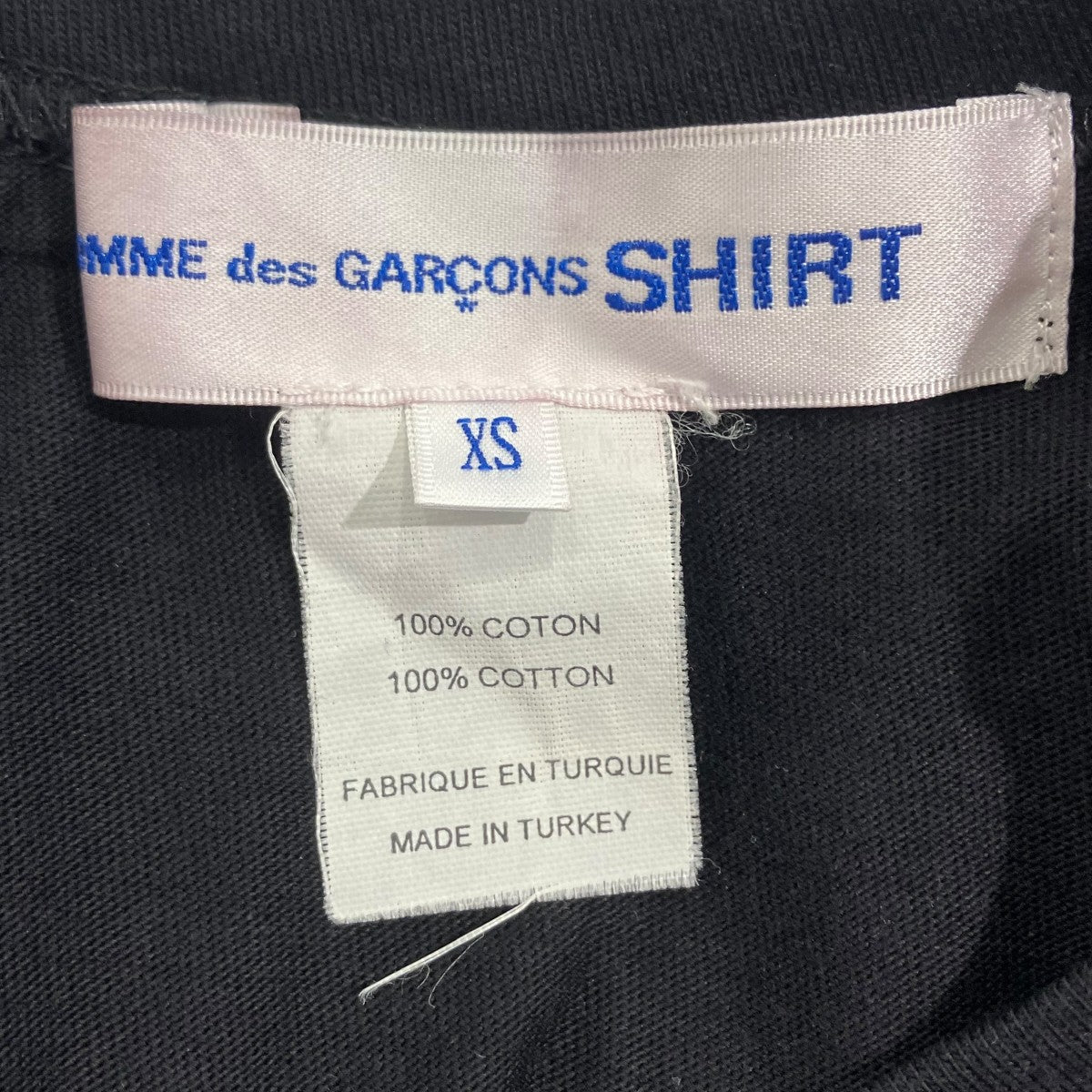COMME des GARCONS SHIRT 20SSS28114 セーラーカラー半袖カットソー 古着・中古-5枚目のアイテム画像