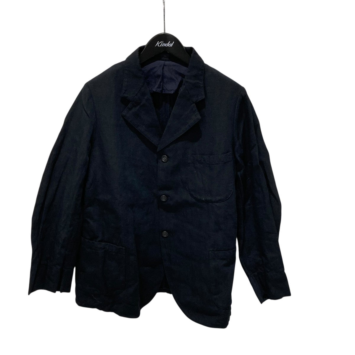 BEAMS PLUS コットンリネン ヘリンボーン 3Bワークジャケット XL BEAMS PLUS（ビームスプラス）の「BEAMS PLUS / コットンリネン