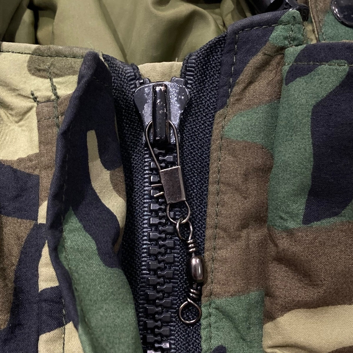 US ARMY GEN1 Woodland Camo Parkaカモフラミリタリージャケット 古着・中古-5枚目のアイテム画像
